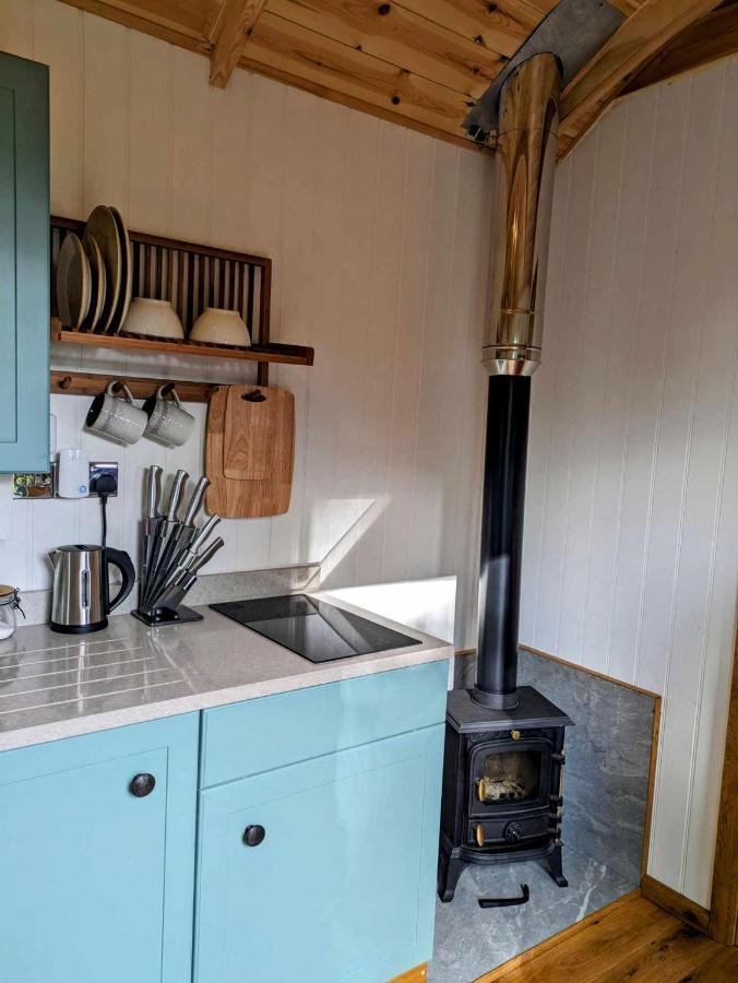 Romantic Nature Retreat, Luxury Glamping & Stargazing Views - Dragonfly Shepherd Hut Yarpole Экстерьер фото